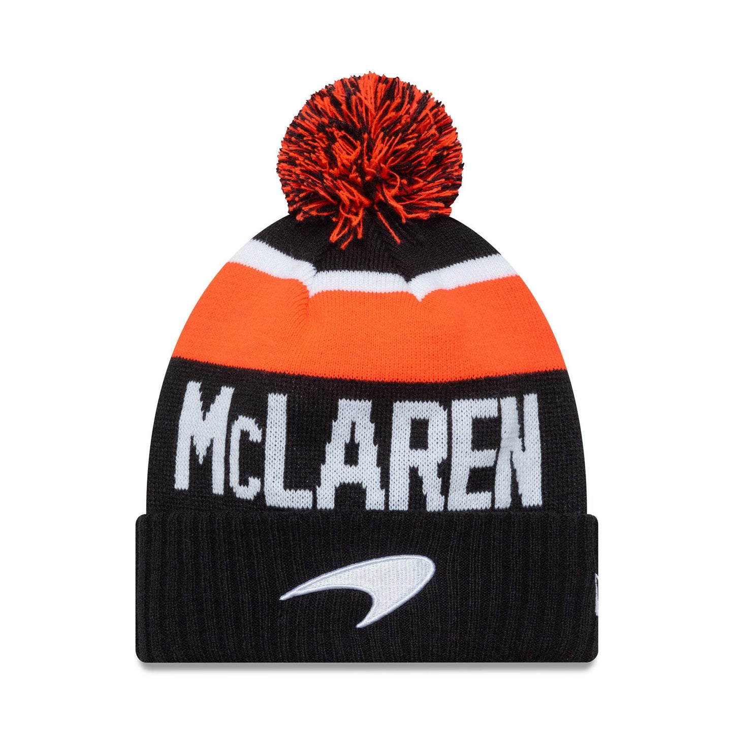 McLaren Racing F1 New Era Sport Cuff Beanie - Black