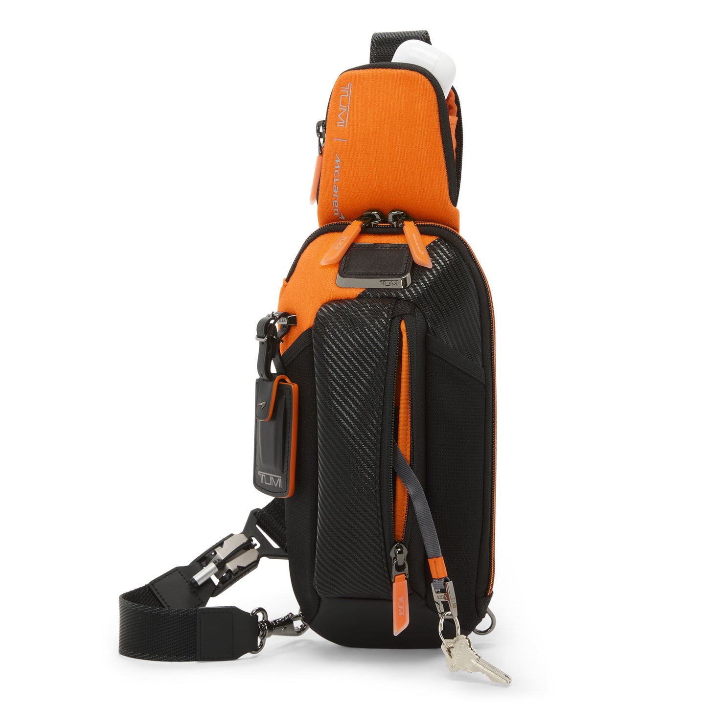 1541411041 0373050ESD McLaren x Tumi E-Sports Sling Slingbag Body Bag Backpack Pro Travel Luggage Gaming Duffel Bag Backpack Vacation Merchandise Merch Gift Gifts