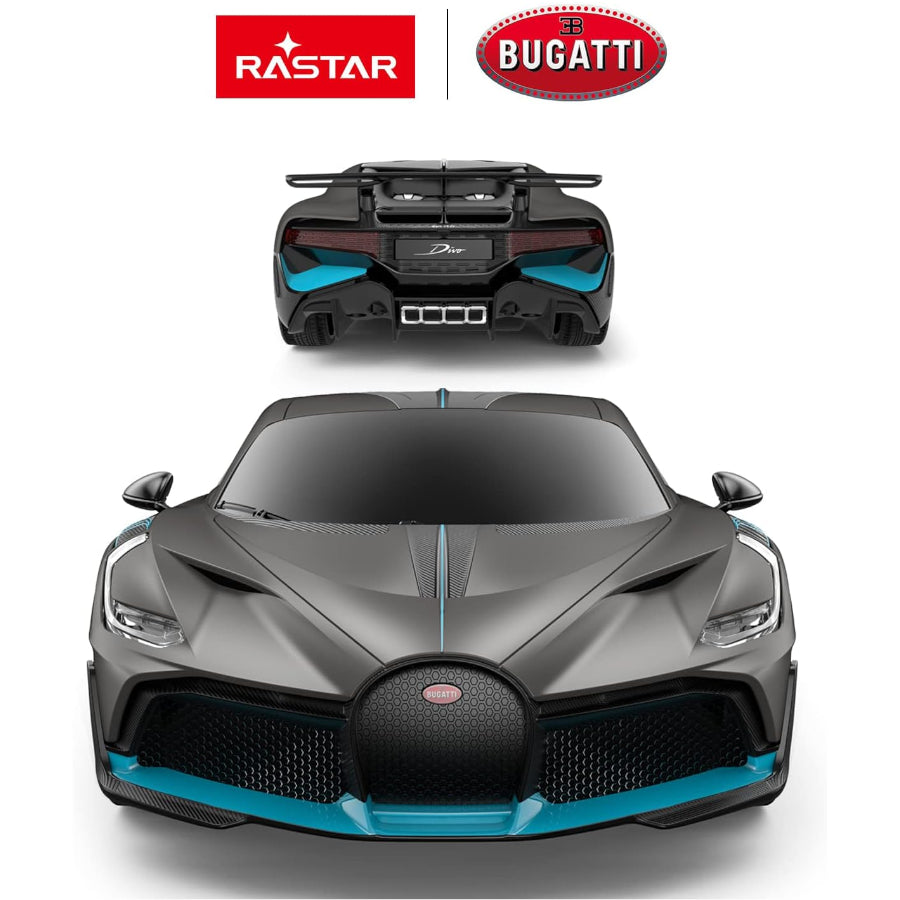 1:24 RC Bugatti Divo Grey by RASTAR