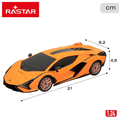 1:24 RC Lamborghini Sian Orange by RASTAR