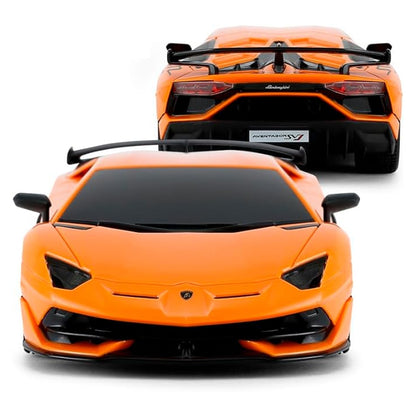 1:24 RC Lamborghini Aventador SVJ Coupe Orange by RASTAR