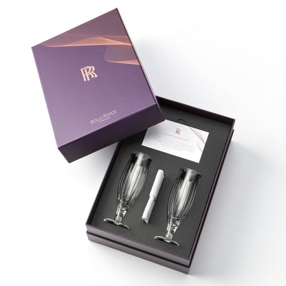 Rolls-Royce Champagne Flutes