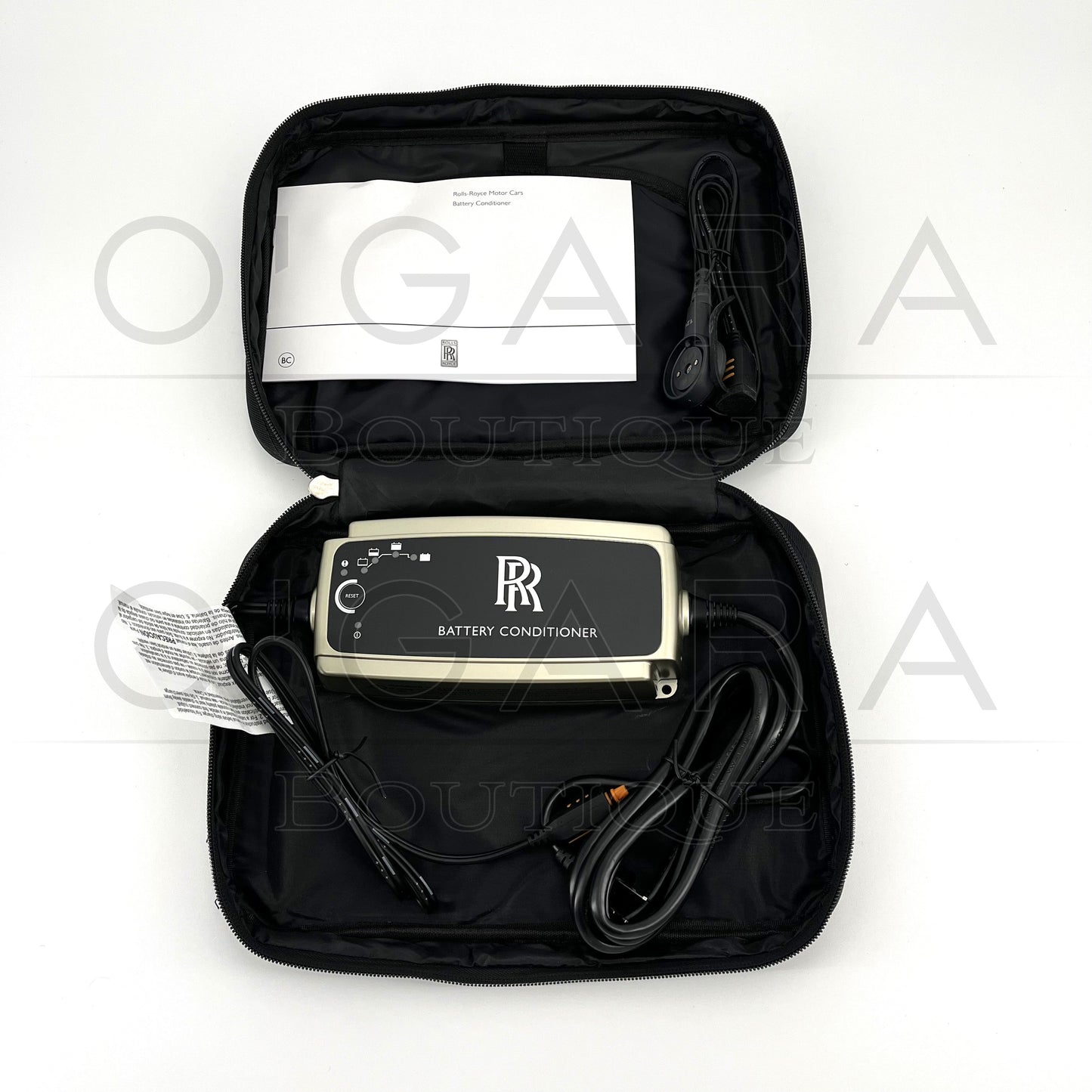 71102353902 Rolls Royce Battery Charger Wraith Ghost Extended EWB Cullinan Wraith Spectre Dawn Corniche Maintainer Genuine OEM Accessories Accessory Vehicle Trickle Travel Storage Park Parking Supercars Sportscar Maintenance Automatic Car Care Essential Essentials