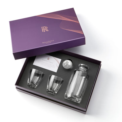 Rolls-Royce Decanter and Tumblers