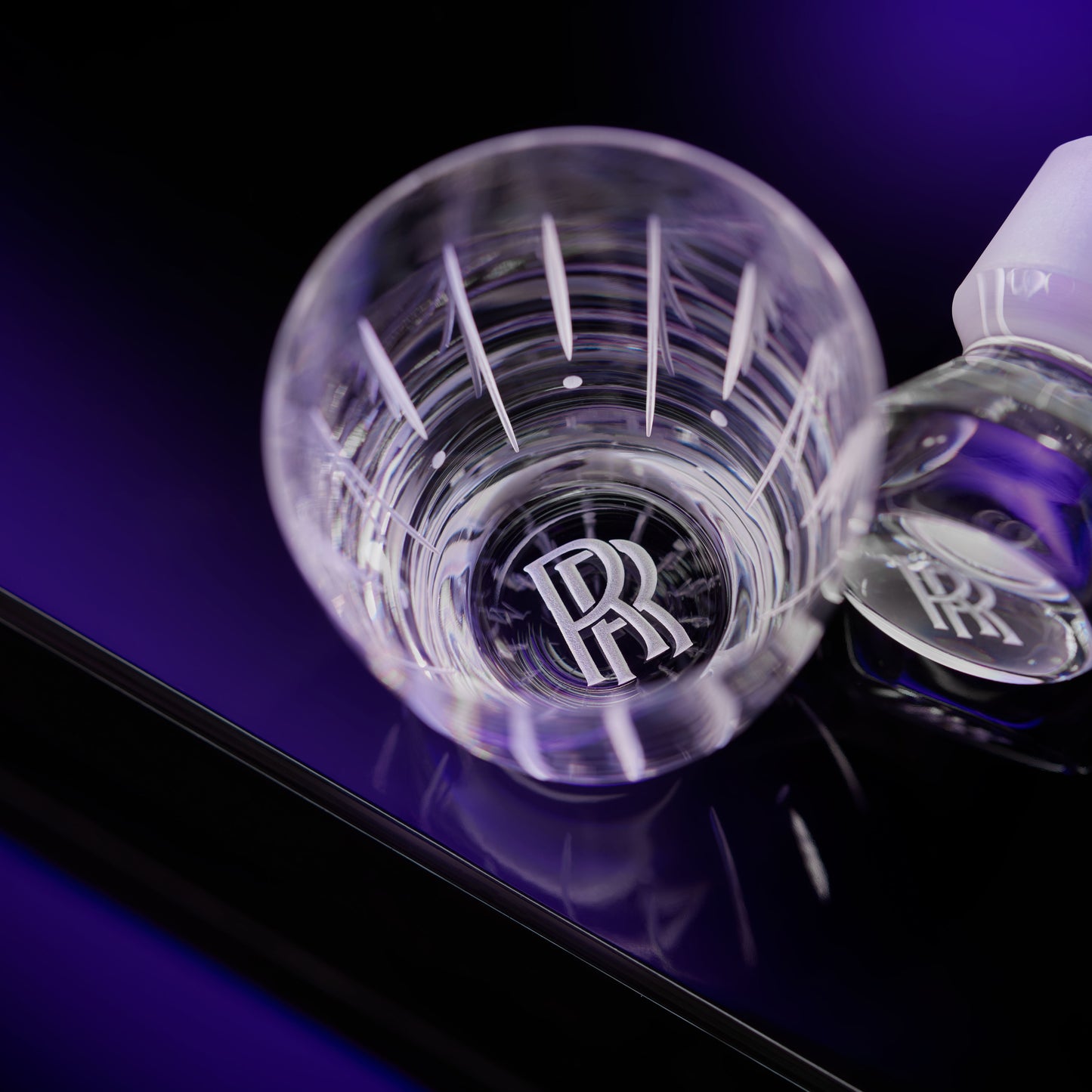 Rolls-Royce Decanter and Tumblers