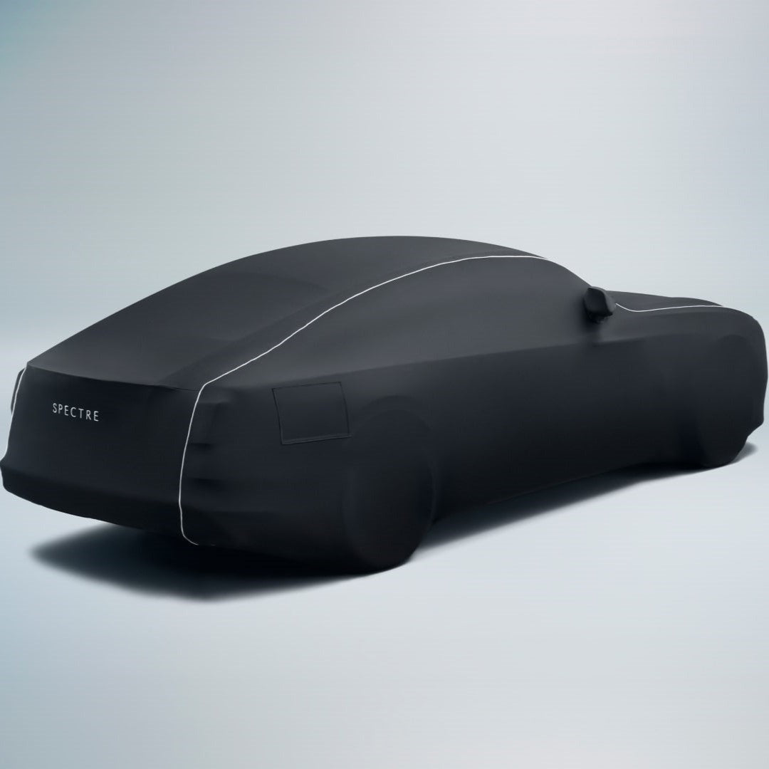 82105A822D6 Rolls Royce Spectre Indoor Car Cover Black Premium Care OEM OE GENUINE Vehicle Accessory Accessories Essential Essentials Travel Maintenance Storage Park Parking Weather Proof