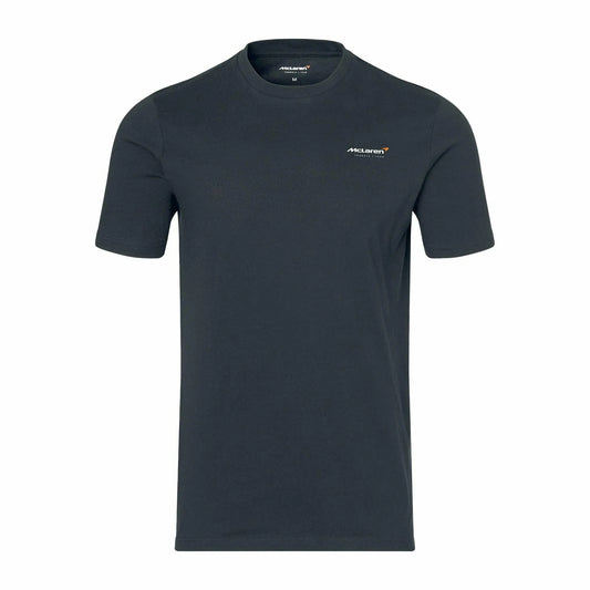 McLaren F1 Men's Core Essential Small Logo T-Shirt - Dark Gray