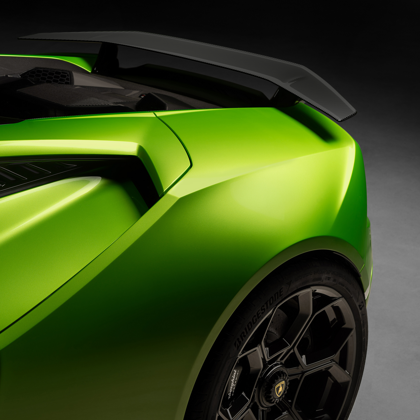 Lamborghini Huracán Tecnica Carbon Fiber Rear Wing
