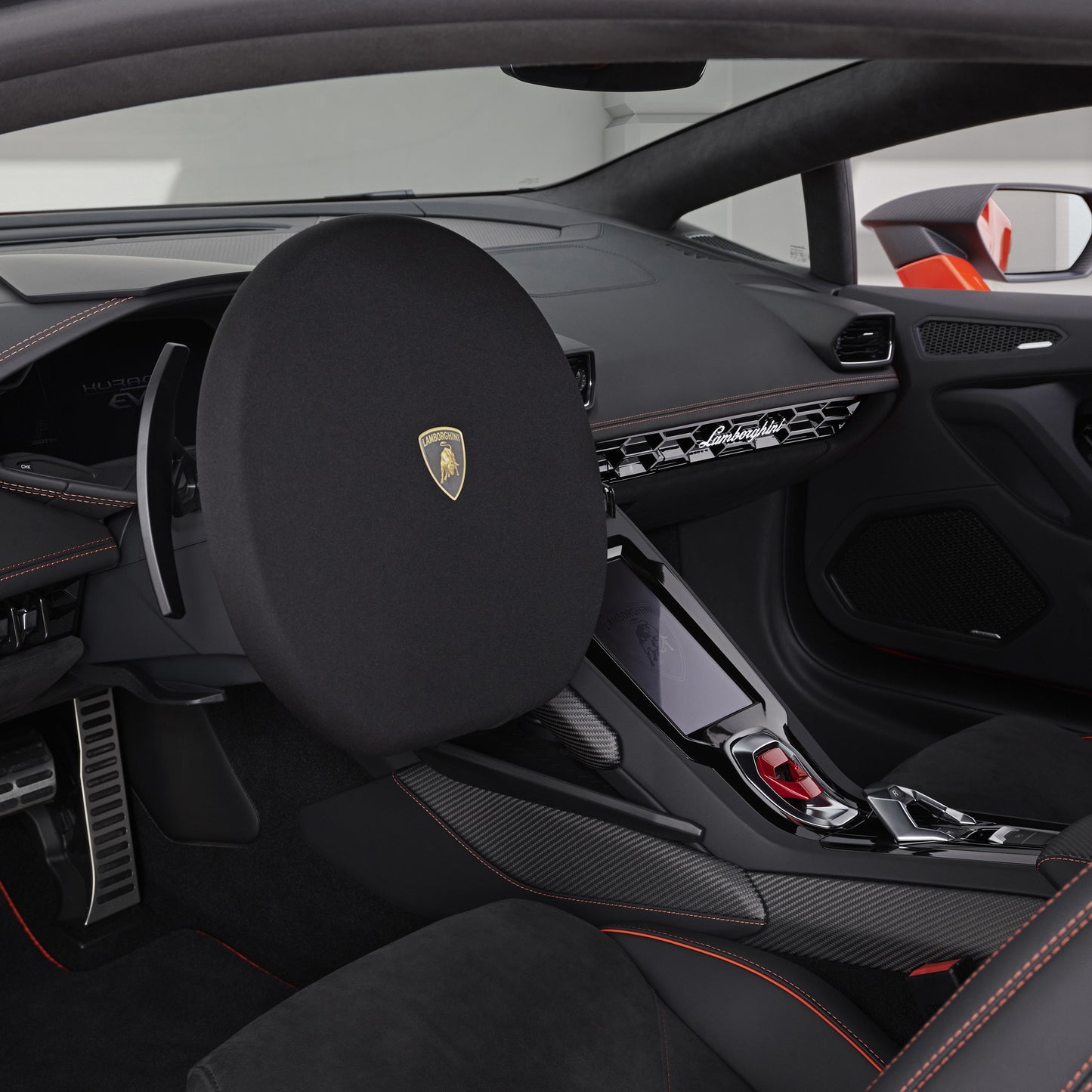 Lamborghini Steering Wheel Cover
